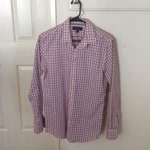 Banana Republic NWOT Slim Fit Check Dress Shirt